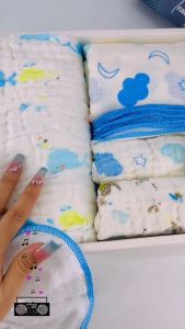 COMBO QUÀ TẶNG Khăn tắm đa năng cho bé THIPHUCO khăn khô đa năng cho bé khăn sữa cho bé khăn em bé cỡ lớn