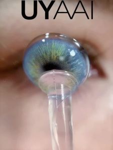 UYAAI | UYAAI NEW Color Contact Beauty Blue Lenses Big Eyes Makeup Gray Lense Beauty Pupils Cosmetic Colored Lenses Colorcon For Party
