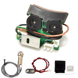 [joyonline]VT1 Acoustic Guitar Pickup System DIY Guitar Preamp DIY Tuner Piezo Pickup for VT1 Classical Ukulele Acoustic Guitar