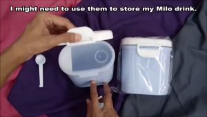 BABYSTEPS Bekas Susu Baby Kedap Udadra Milk Powder Container Baby Food Container Bekas Makanan Baby Baby Food Storage