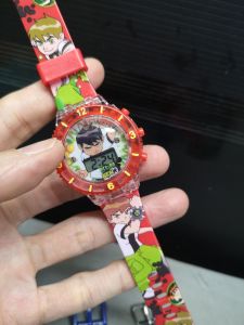 BEN10 jam tangan budak ada lampu dan MUSIK