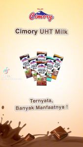 CIMORY SUSU UHT 250 ML CHOCO MALT PACK ISI 4 PCS FANTASIA DENGAN PAKING AMAN