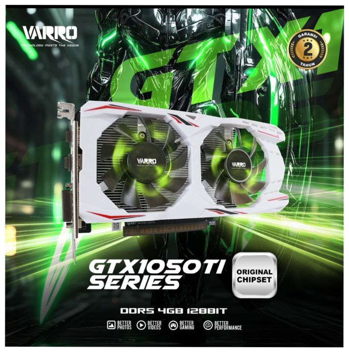 VGA GTX 1050 Ti 4GB DDR5 128BIT VARRO DUAL FAN Lazada Indonesia