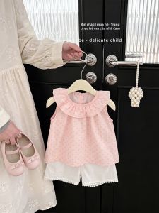 Breathable Sleeveless Summer Baby Girl Clothes