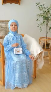 Gamis Dress Anak Perempuan Model Terbaru Dress Anak Outfit Kekinian Gaun Pesta Ulang Tahun Muslim | Gamis Bayi Newborn Anak 0-12 Tahun