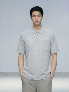 Jack Jones | Waffle Knit Comfortable Casual Polo Shirt