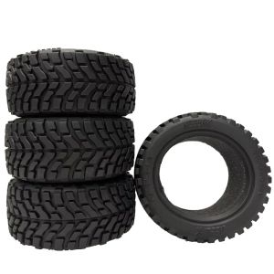NEEBRC 4PCS 1.9 Inch 75mm Off Road Buggy Tires Wheel Hex Rim Hub for 1/10 1/14 1/16 RC Car Crawler HPI Wltoys 144001 Trx-4 Part