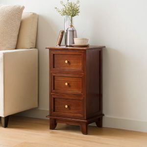 HENGDEMU | Solid Wood Chest Drawer for Bedroom Storage