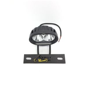 Breket Lampu Dudukan Plat Nomor Rxk plus Lampu Tembak Sorot 2 Mata Led Mini Rx King New