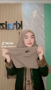 KHIMAR JUMBO NON PED CRINKLE AIRFLOW PREMIUM / JILBAB KRINCLE SYARI
