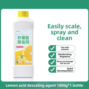 MONLEYTA | Food Grade Citric Acid Scale Remover For Tea Cups And Kettles Effective Tea Stain And Limescale Cleaner Powerful Cleaning Tool