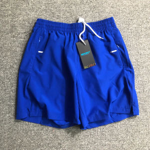 Multi-Pocket Shorts Running Reflective Night Vision Sports Short-Length Pants Fitness Badminton Zipper Pants Summer Quick-Drying Breathable