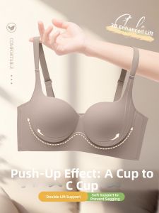 MEIJIAO | Gathering and Lifting Underwire-free Soft Support Bra for Women