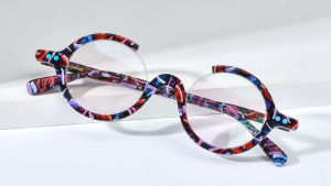 HEPIDEM Acetate Glasses Frame Men Brand Designer Round Women Nerd Eyeglasses Japanese Handmade Spectacles Vintage Optical Eyewear 9191