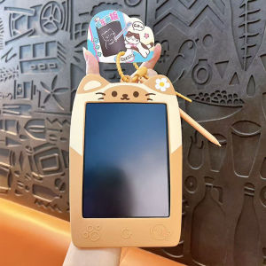 Cute Cat Large Graffiti Drawing Board Keychain Stress Relief Portable Bag Writing Message Board Couple Bag Pendant Decor