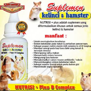 Suplemen kelinci dan hamster/Vitamin Kelinci dan Hamster