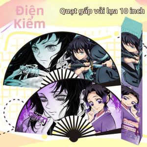 Hai Yao Era | Quạt Nhân Vật Hoạt Hình Demon Slayer Di Động 10 Inches
