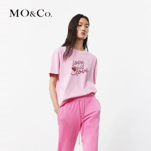 MO&Co. | Faded Vintage Street Printed Cotton T-Shirt