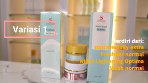 Paket Hemat Shineskin Glowing Dry Kering Kusam