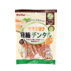 Petio Japan Dog food Dog snack Pet food Pet snack Grainless Chicken molar stick snack派地奥犬用无谷鸡肉磨牙棒洁齿咬胶牛皮泰迪零食