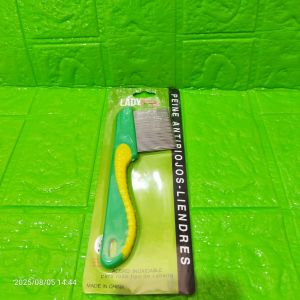 sisir serit kutu & ketombe/logam/gagang panjang