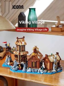 Viking Village Creative Educational Building Blocks
