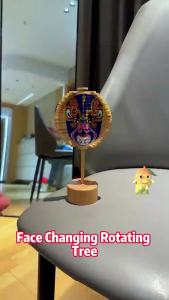 Wooden rotating lollipop childrens concentration training adult  office creative decoration ornament