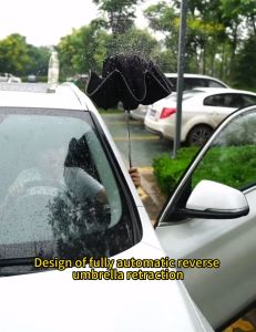 Lightweight Automatic Inverted Reverse Umbrella UV Portable Foldable UPF