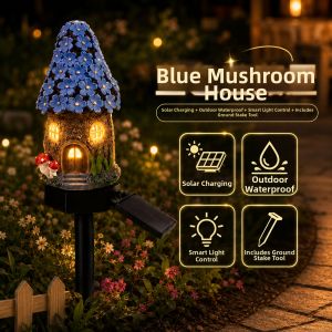 XLYS | Solar Powered Outdoor Mushroom House Decorative Light
