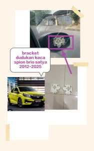 Kompatibilitas: Cocok untuk model Honda Brio Satya tahun 2012-2025 harga 1 pcs original part