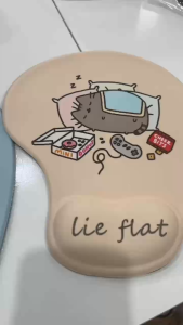 Lót chuột hoạt hình có đệm cổ tay silicon – Giảm mỏi tay chống trượt mới nhất 2025