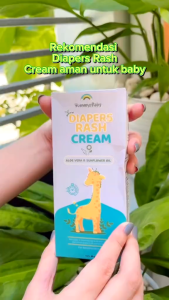 YummysBaby Diaper Rash Cream Baby | Perawatan Kulit Bayi untuk Ruam Iritasi & Biang Keringat