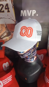 Topi baseball denim logo INDONESIA / Topi baseball/ topi komunitas