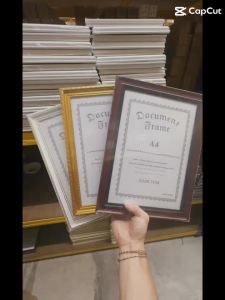 【GOOD DAZE】A4 Certificate Frame Home Decor Cert Frame Photo Frame A4相框文凭毕业证书 照片 A4 Frame Gambar Konvokesyen Murah Dinding Murah A4 Frame Sijil Gambar Frem Sijil