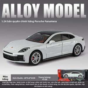 HONGSENZHIGUAN | Xe Đồ Chơi Mô Phỏng Chính Hãng Porsche Panamera Hợp Kim cho Bé Trai