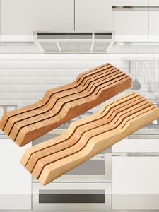 Giá Treo Dao Bằng Gỗ Kiểu Châu Âu Cho Nhà Bếp Và Nhà Hàng Giá Đựng Đồ Bằng Gỗ Ngăn Kéo Sáng Tạo Giá Để Dao Mới 2016