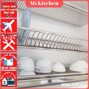 Giá úp bát đĩa chữ V Inox 3 tầng nan dẹt liền mảng   | Dụng cụ nhà bếp   | Chứa đồ Nhà bếp & phụ kiện   | Gia vị & kệ gia vị