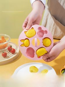 Baby Silicone Steamed Cake Tool Infant Rice Cake Mold Baking Utensils Heat Resistant Cooking Grade Food Safe for Toddlers