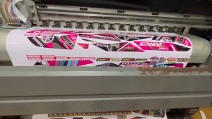 Suzuki Skydrive Sports High-Quality Decals Sticker Samurai