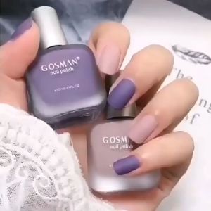 Matte Nail Polish，12ml Bright Color Beautiful Long-Lasting Quick-Drying Baking-Free Waterproof Non-Toxic Non-Fading Non-Peeling Easy to Smear and Convenient for Summer Nail Glue Nail Care Manicure Tool