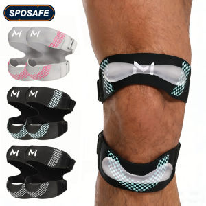 1/2Pcs Adjustable Knee Brace Patellar Tendon Support Strap with Gel Pads for Men Women Sports Running Football HikingTennis