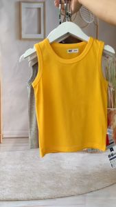 Áo thun ba lỗ bé trai bé gái 27Kids áo 3 lỗ sát nách nam nữ 100% Cotton cho trẻ từ 2-10 tuổi BSTT4