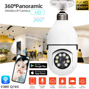 Samsung Original CCTV camera Wireless Security IP Camera WIFI Connect to Phone 1080P 360 Mini Portable Indoor Night Vision Baby Monitor Security Camera