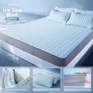 Bananue | Infant Friendly Summer Soft Ice Silk Mattress Cover Set 3 pieces