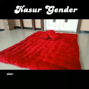 KASUR GENDER LANTAI BULU RASFUR TEBAL UKURAN 180X200 DAN 140X180 ORIGINAL QUALITAS PREMIUM