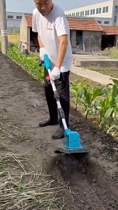 💥【รับประกัน 10 ปี】【จัดส่งฟรี】ไมโคร์ทิลเลอร์ เครื่องปลูกสวน มือถือไฟฟ้า โรตารี่ทิลเลอร์เครื่องตัดในครัวเรือน Micro Tiller Garden Cultivator Handheld Electric Rotary Tiller Household Plowing Machine EU