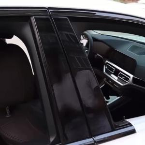 For Nissan Patrol 2023 Car Exterior Car window pillar Anti-scratch TPU film Anti-scratch Repair film Accessories PPF