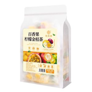 【🇸🇬 SG Seller】250g/25Packs Healthy Passion Fruit Lemon Kumquat Tea 百香果柠檬金桔茶 Refreshing Vitamins Supplements Flavor Tea Weight Loss Tea