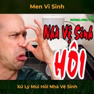 Men Ví Sinh Khử Mùi Hôi (Gói 1kg dạng bột) - Men Xử Lý Mùi Hôi Nhà Vệ Sinh Chuồng Trại