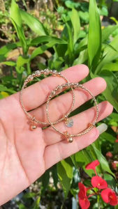 Kids Bangle Adjustable Suasa Gold Plated